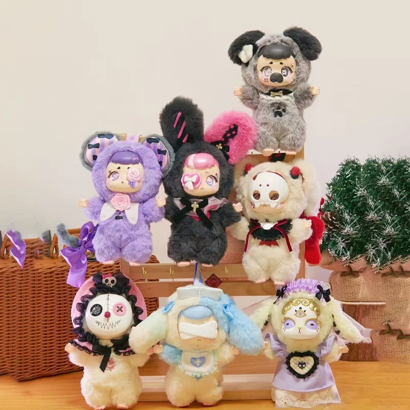 

Аутентичная слепая коробка Kasa Wonderful Dream Series, милая модная игровая кукла ручной работы, подвеска Kawaii, настольное украшение, подарок на Хэллоуин