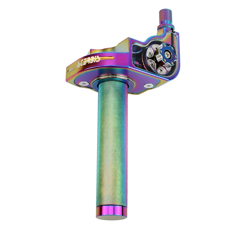 

22 мм алюминиевый мотоцикл с ЧПУ, многоцветный акселератор, поворотные ручки дроссельной заслонки, руль