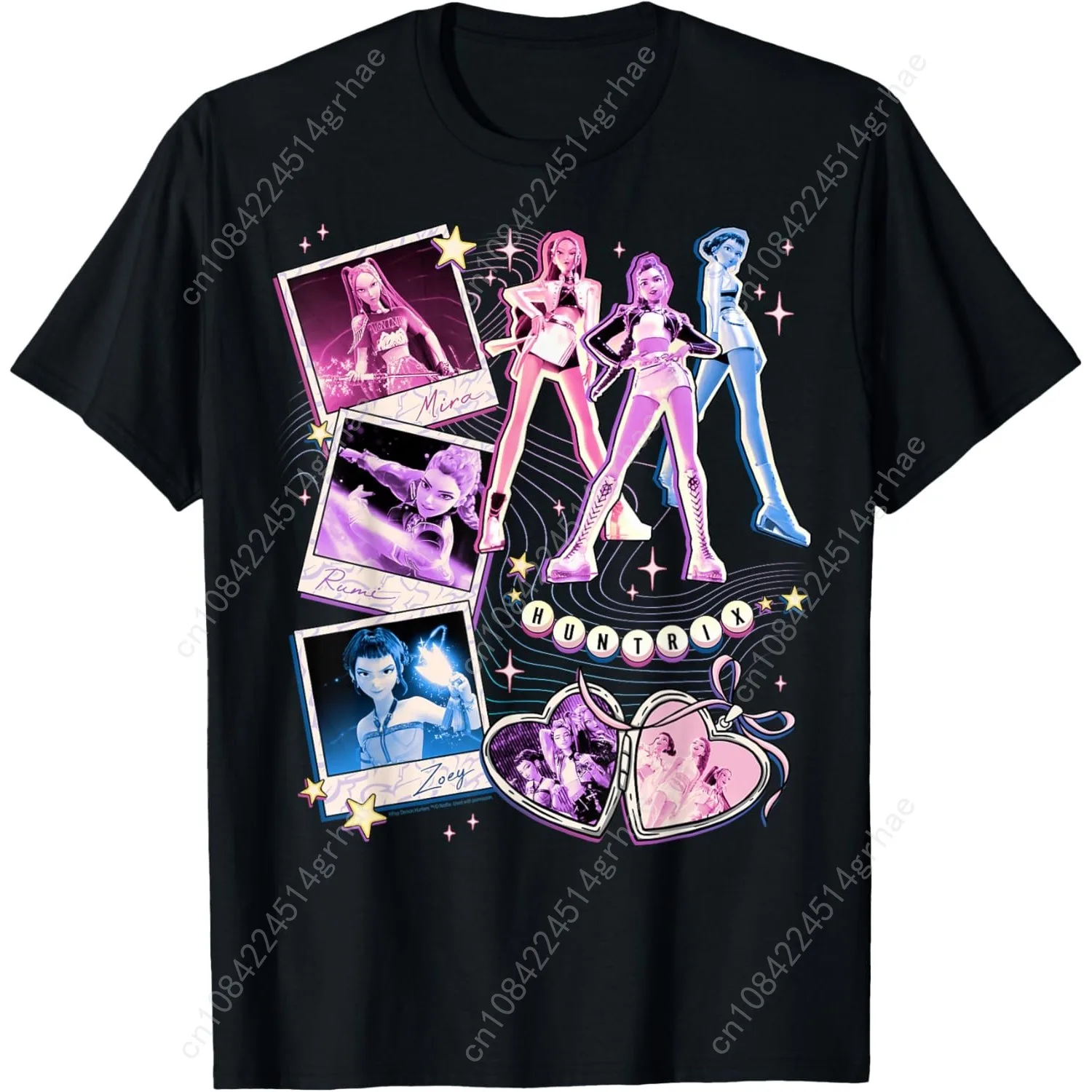 

Halloween Mira Rumi & Zoey BFF's Collage T-Shirt