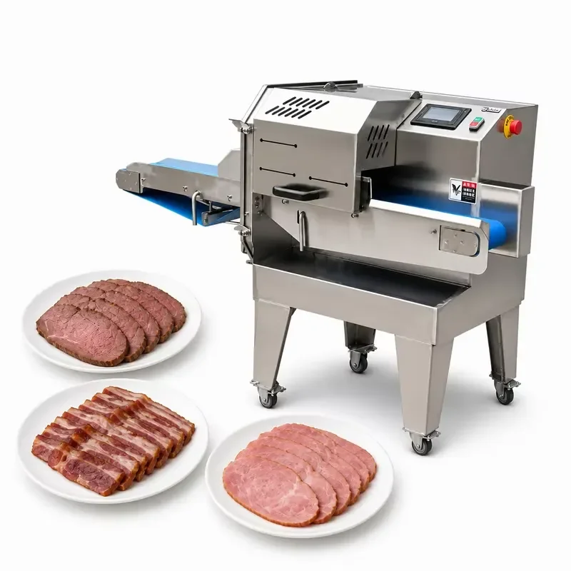 for Cooked Beef Slicer Commercial Deli Meat Slicer Automatic Ham and Bacon Cutter for Restaurant Processing Plants