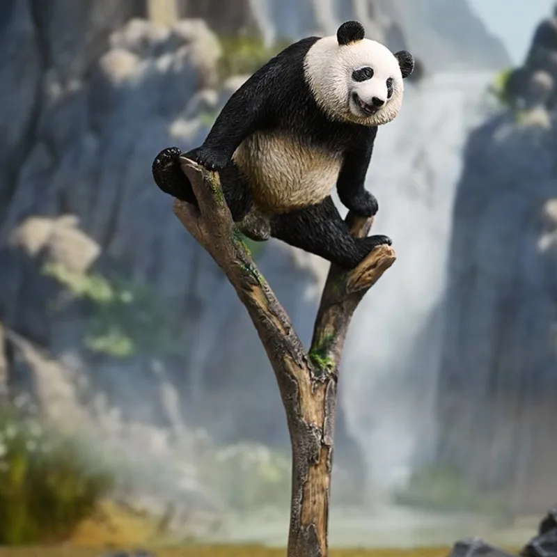 Third Prince Menglan Simulation Panda Menglan Surrounding Animal Model Ornament Figure National Treasure