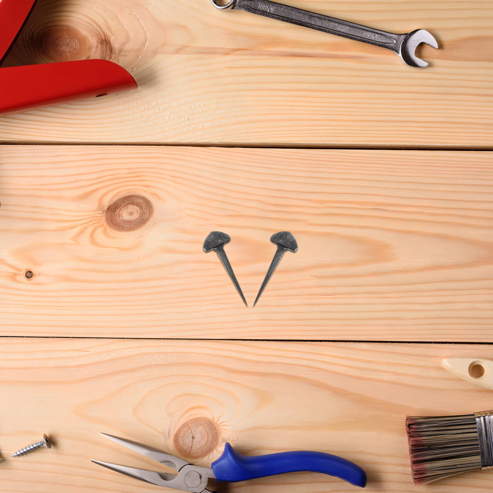 50 قطعة من أظافر حدوة الحصان المتينة بتصميم مدمج للمناظر المهنية وأصحاب الحصان ملحقات حدوة الحصان المحسنة والثبات #4