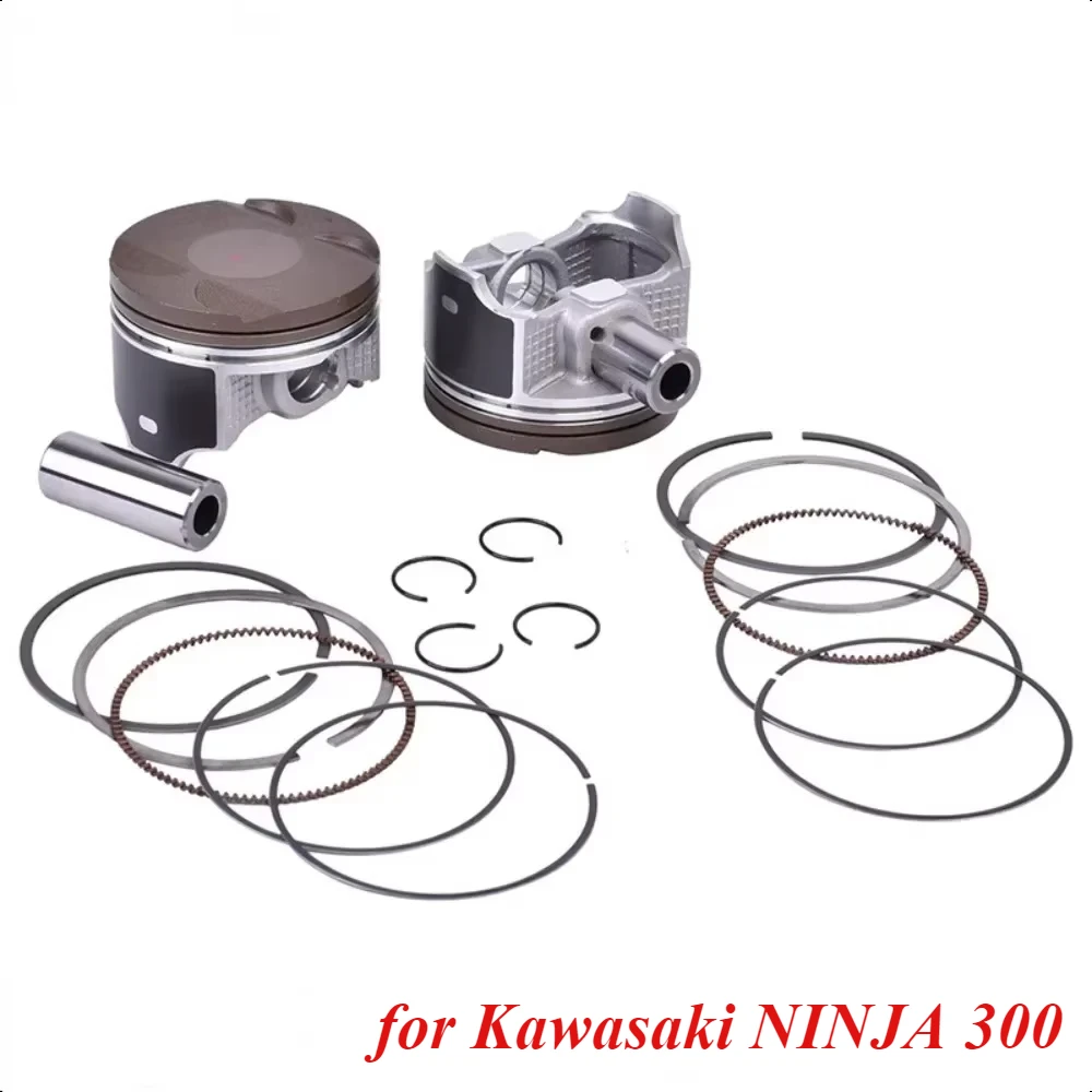 

2set 67mm Engine Cylinder Piston Rings 13001-0742 for Kawasaki NINJA 300 2013 -2017 NINJA 300 EX300AES