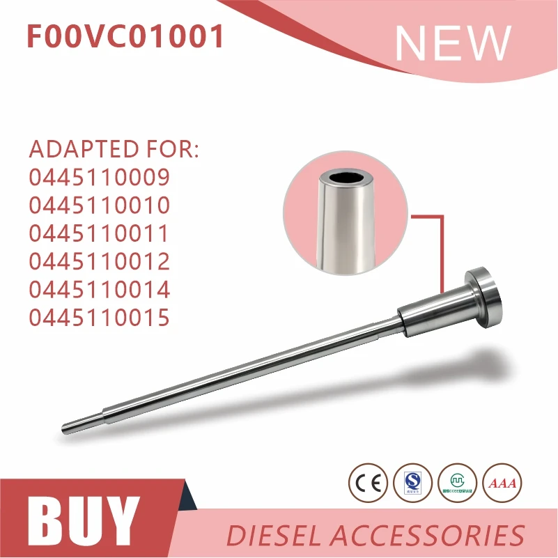 F00VC01001 F00VC01011 F00VC01007  Fuel Common Rail Control Valve Assembly For Bosch Fuel injector Engine Spare Part  YH2533