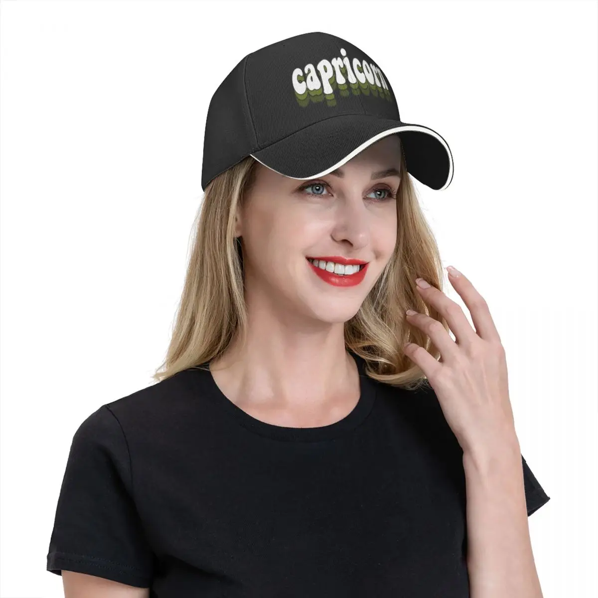 Topi 588 huruf Capricorn topi pria topi bisbol Logo kustom topi bisbol wanita topi pria topi bisbol