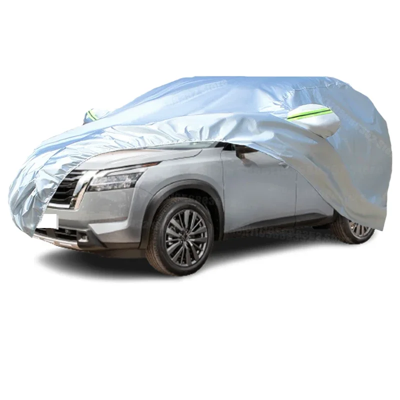 For Nissan Pathfinder Car Cover Outdoor Protection Covers Snow Sunshade Waterproof Dustproof Exterior UV Car Accessories