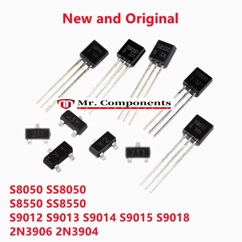 50PCS Npn Pnp Trans…