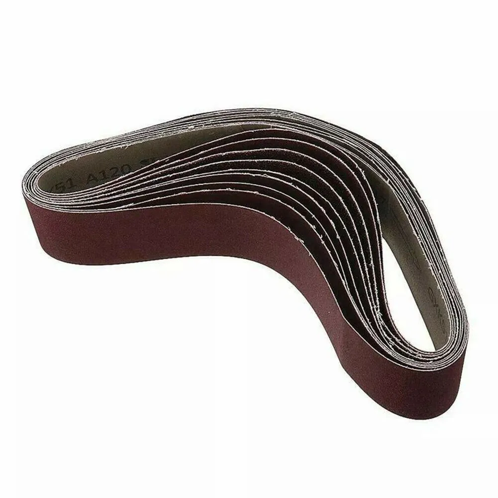 1 PC ชิ้นส่วนเข็มขัดขัดบดแก้ว 60-1000Grit สแตนเลสอลูมิเนียมเหล็กอลูมิเนียมออกไซด์เคลือบกําจัด