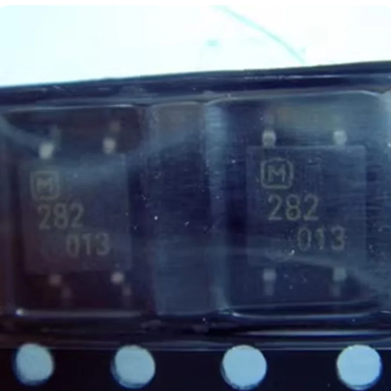 10 Brand New Original Aqy282Sx Silk Screen 282 Smd Sop4 Optocoupler Solid State Relay Chips
