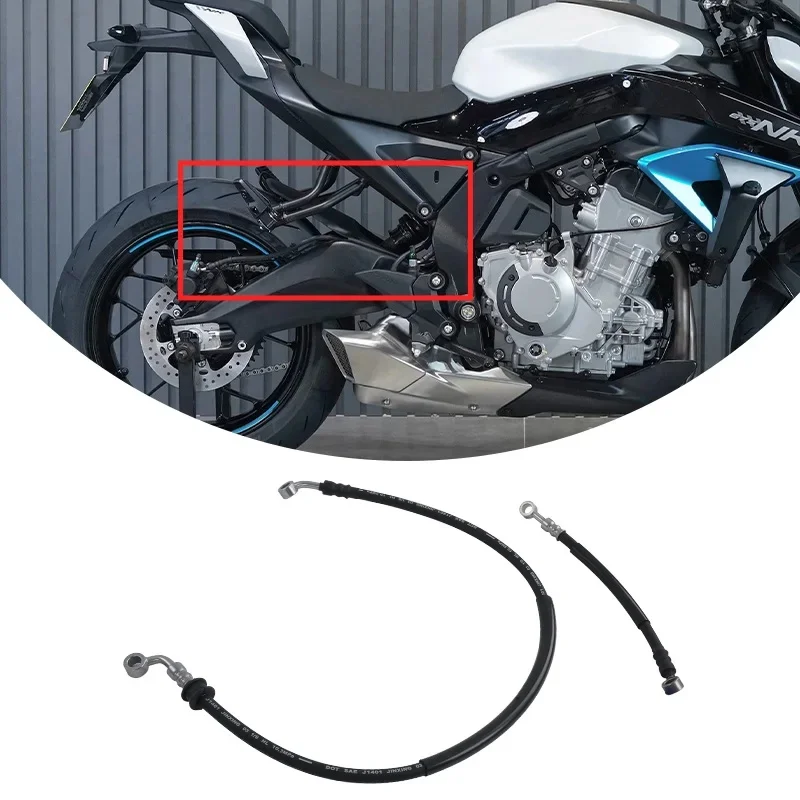 For CFMOTO 675NK Rear Brake Hose Motorcycle Accessories CF Moto 675NK CF675 CF650-11 Oil Feed Pipe Output Hose Moto Parts
