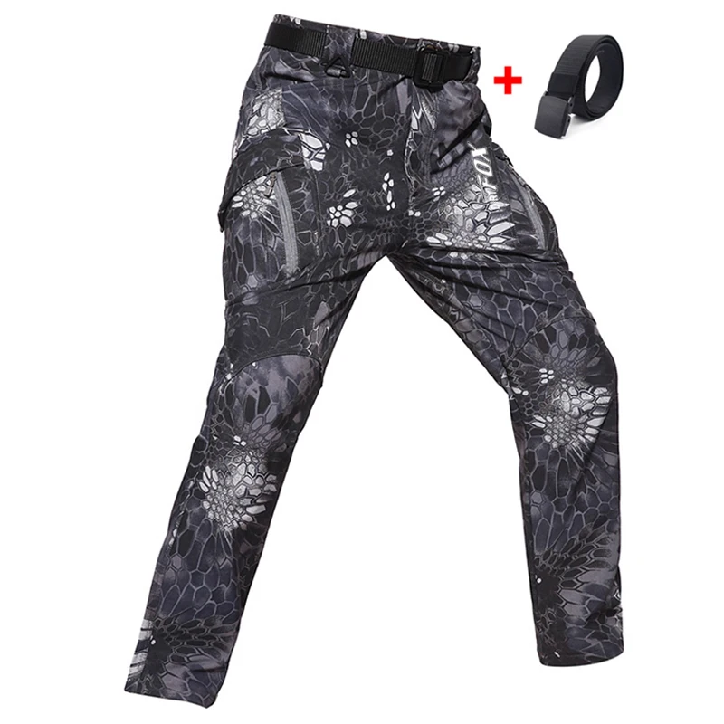 DIRTFOX Radfahren Lange Hosen Männer Mountainbike Hosen Motocross Fahrrad Taktische Cargo Böden Mtb Enduro Hose Pantalon Ciclismo 4