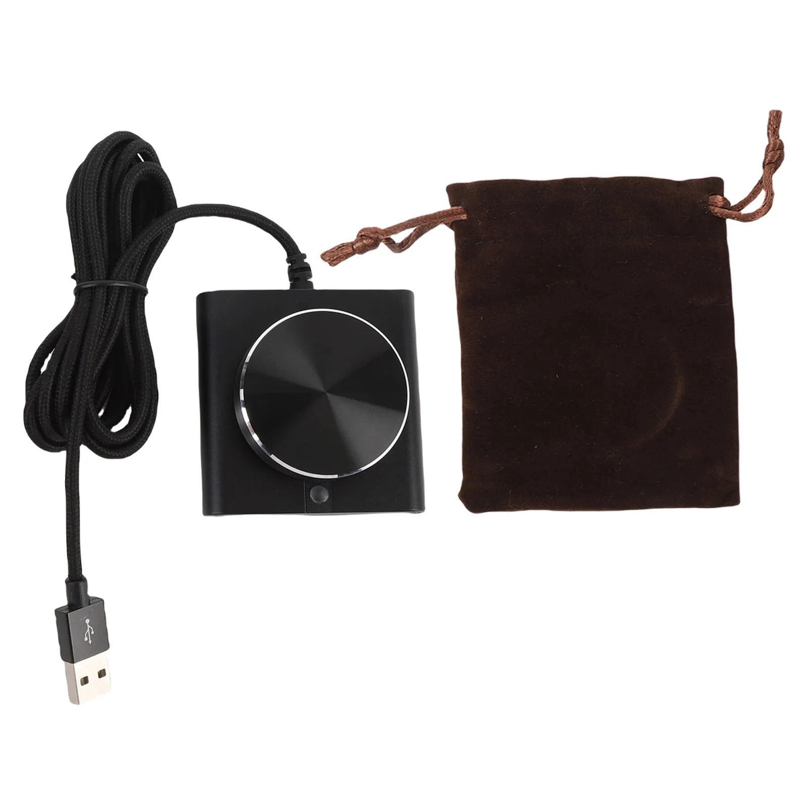 360 Degree Rotatable USB Volume Control Knob with 1 Touch Mute USB plug and play for Win7/8/10/11/XP/Mac/Vista/Android/iOS