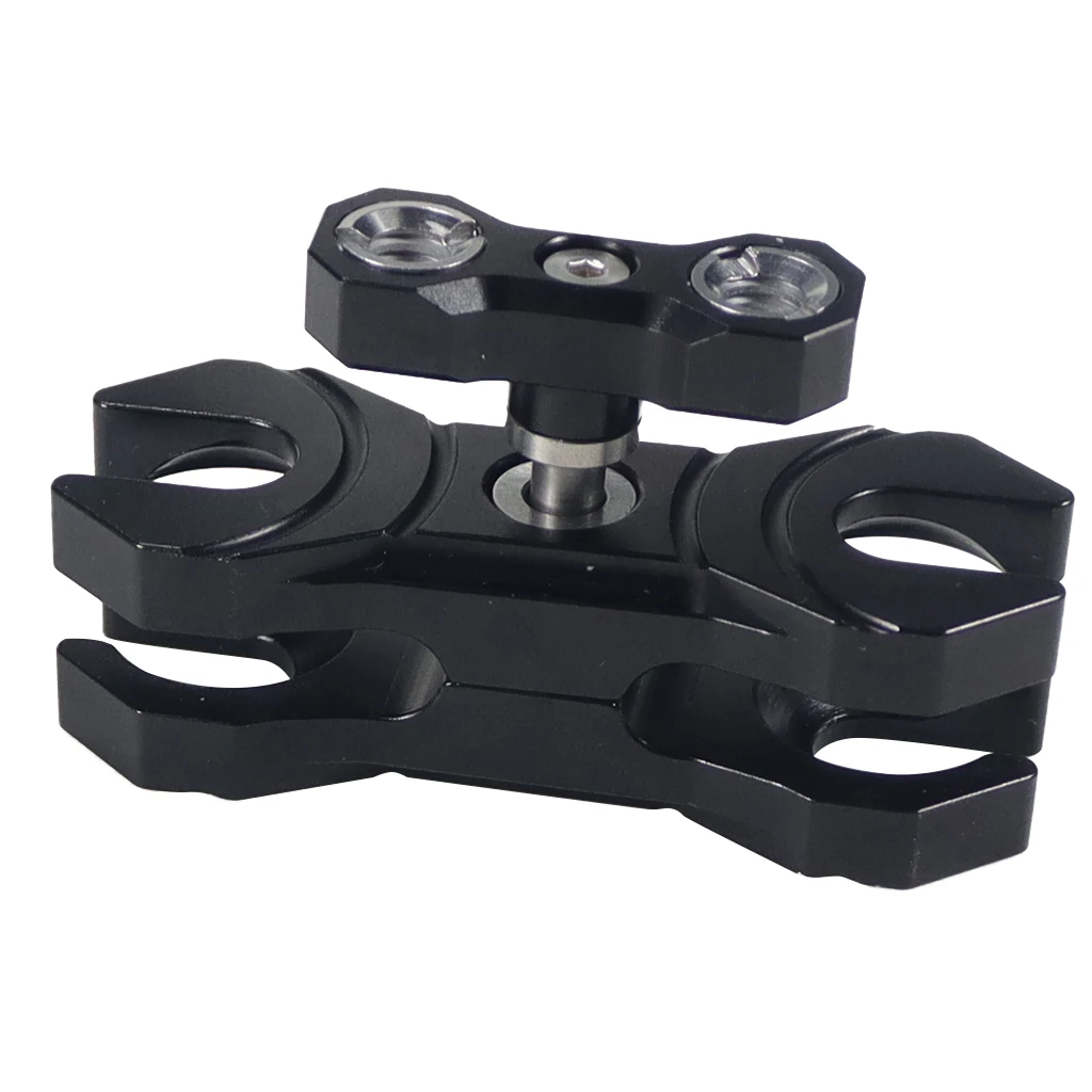 20mm Kugelkopf-Klemmhalterungsadapter mit 1/4'- und 3/8'-Schraube, ARRI-Positionierungsstift für DSLR-Kamera-Rig, Magic Arm, Monitor- und Lichthalterung – Detail 19