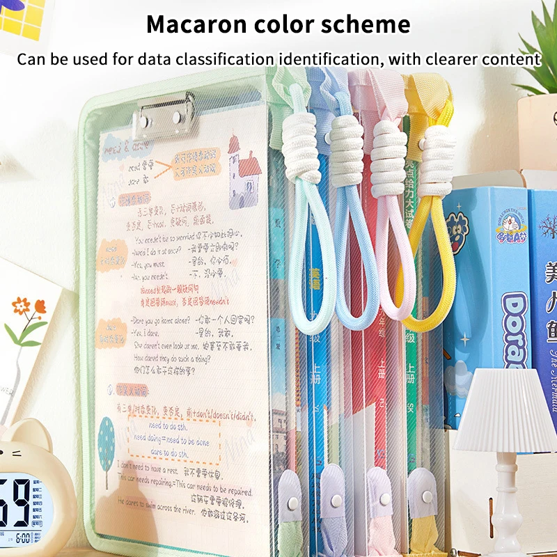 

1 шт. портативная папка-файл формата А4 из прочного полипропилена на молнии, прозрачный контейнер для хранения документов, подходит для ежедневного использования в офисах и школах.