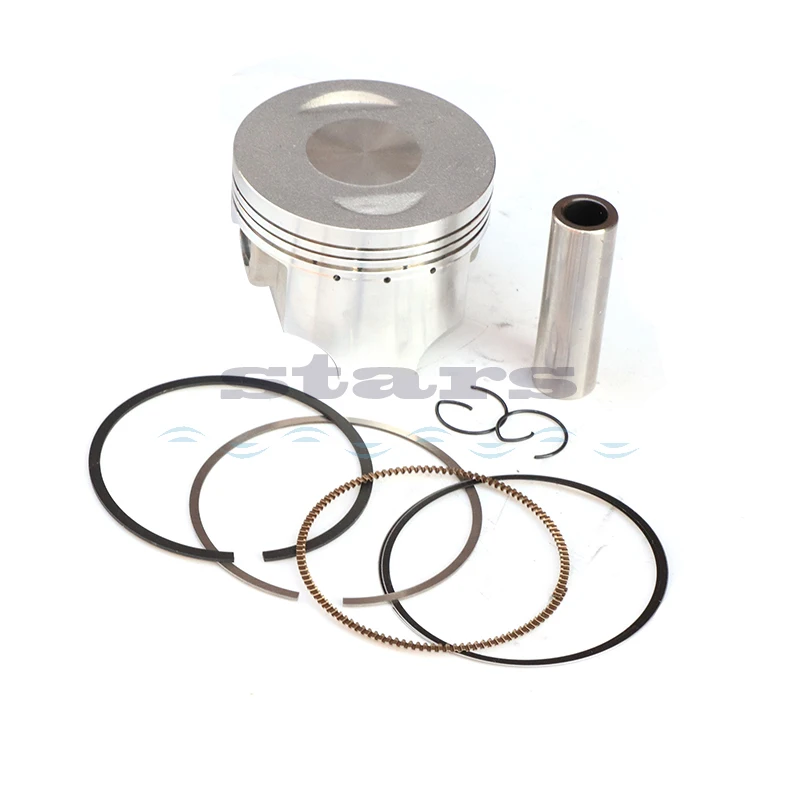 Motorcycle 250cc water cooled engine piston Gasket sets for LONCIN ZONGSHEN CB250 ZS250 cylinder Piston 69mm 17mm ring pin