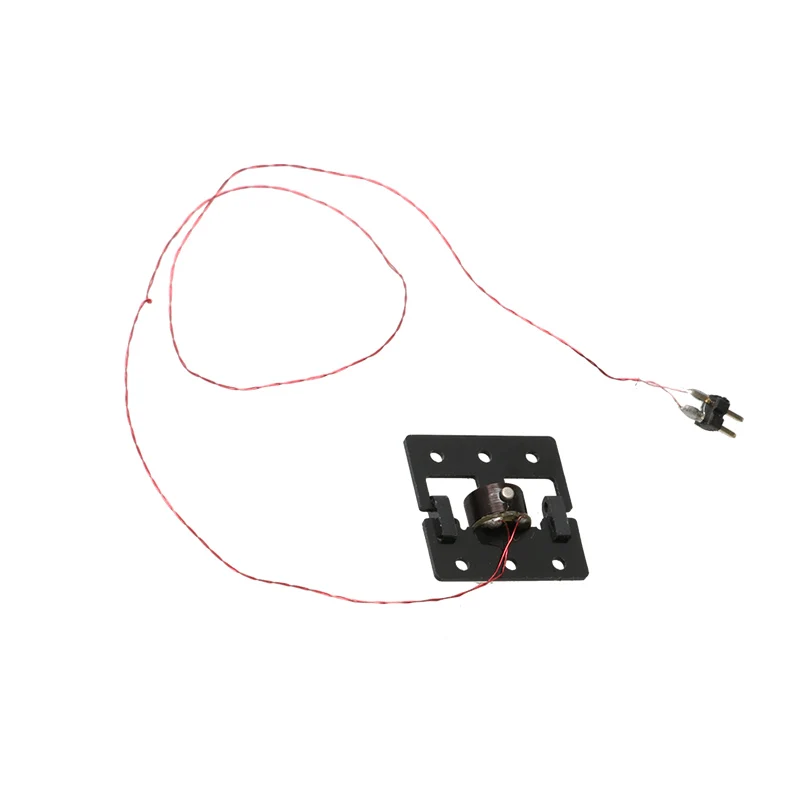 2PCS DIY RC Model Airplane Power Steering Parts 0.22g Electromagnetic Rudder Micro Magnetic Actuator Servo w/Cable Connector