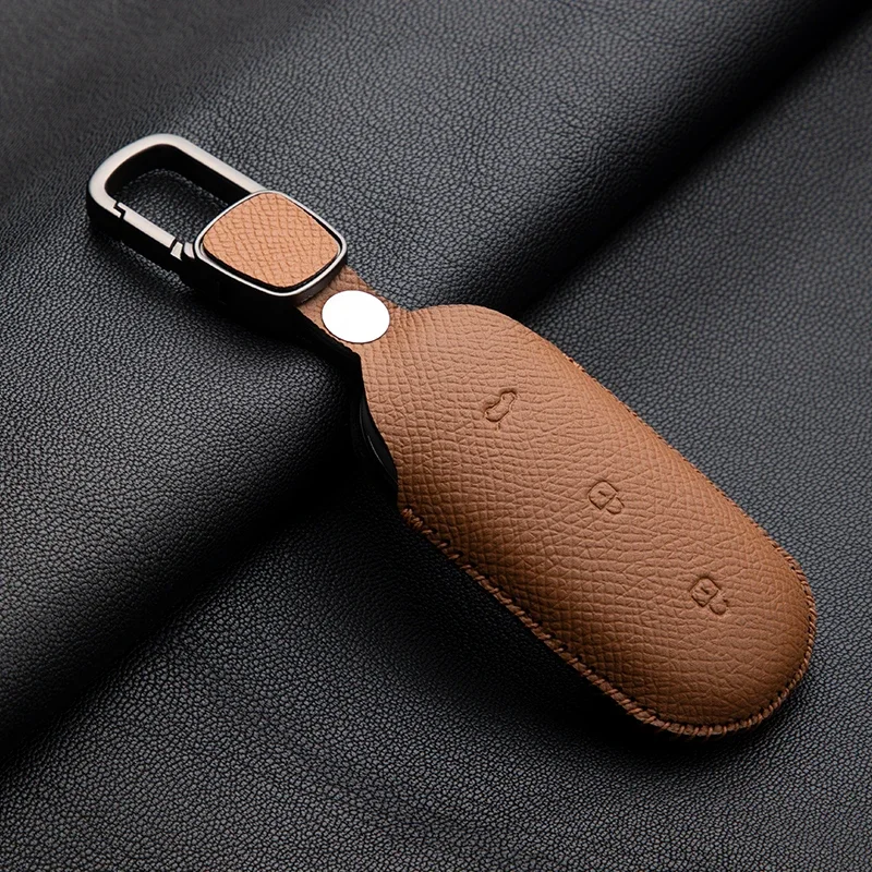 

Suitable For Li L8 2024 Leather Car Remote Key Case Cover Customized Modified Parts and Accessories For Interior Use Only