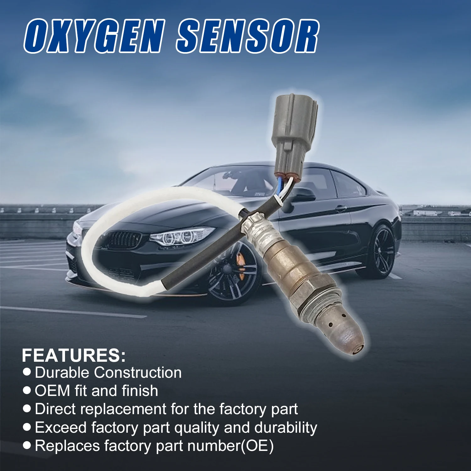 Oxygen O2 Sensor 89467-33260 For Lexus ES350 RX350 RX450H Toyota Camry Highlander Sienna Tacoma 3.5L 2015 2016 2017 2018 2019