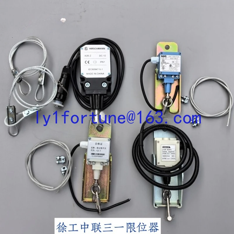 Limitador de altura para grúas, compatible con XCMG, Zoomlion, Sany, Renesas, interruptor de límite para gancho, martillo pesado, anillo pesado, cable de acero.