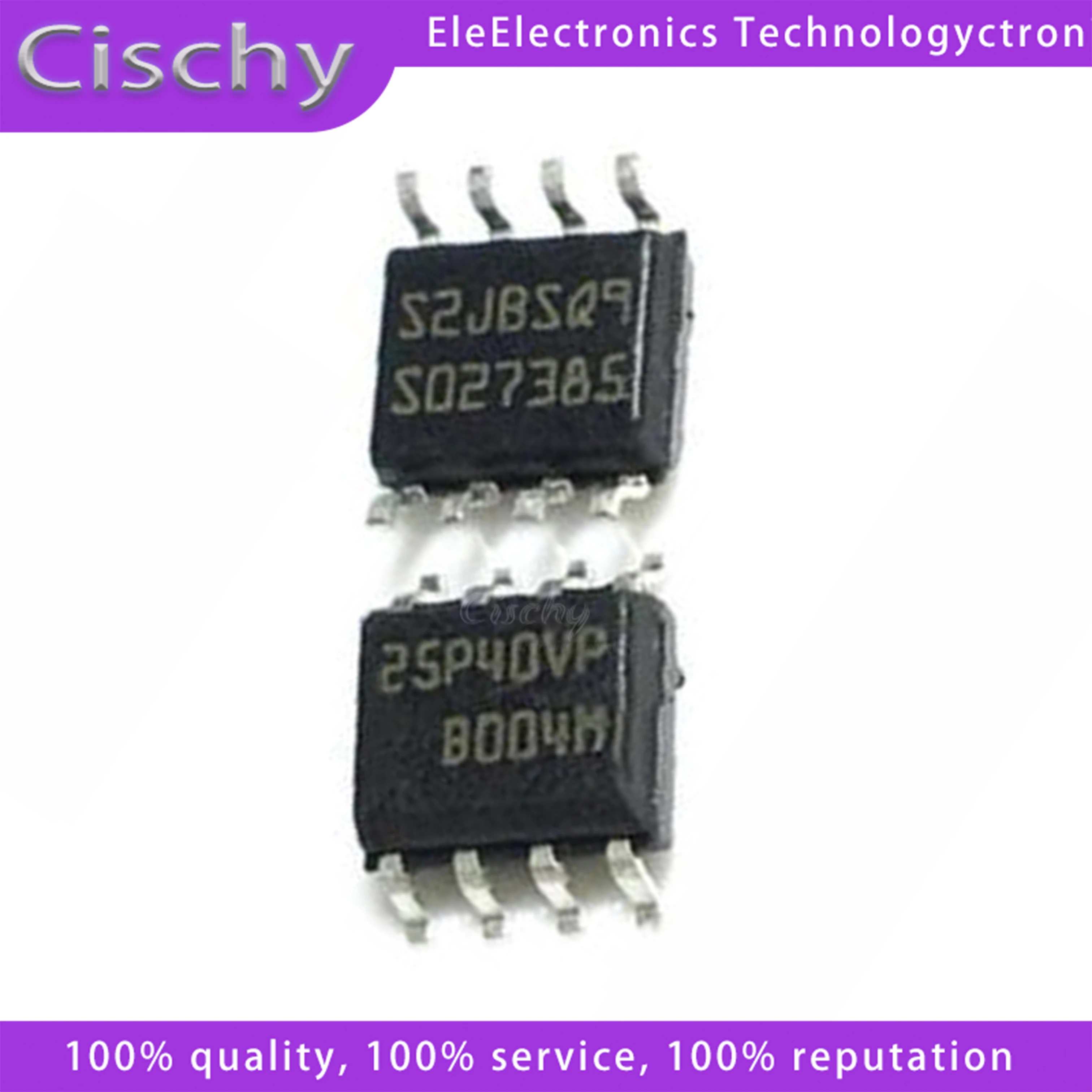 10PCS M25P40-VMN6TP M25P40VMN6TP M25P40 25P40VP SOP-8