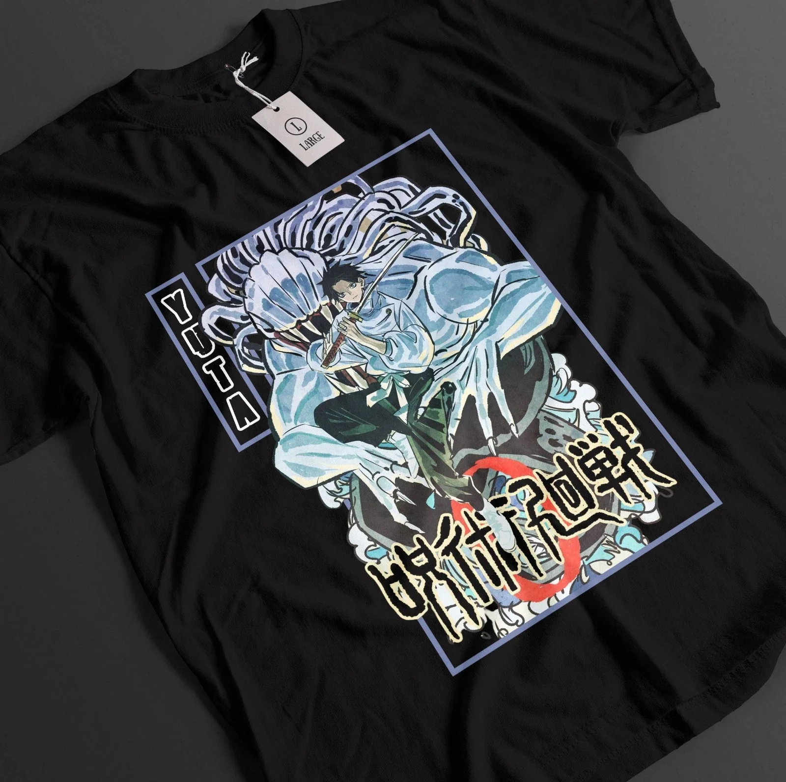 2026 Summer Jujutsu Kaisen Retro Cosplay T-shirt Men's Super Casual Cotton Printed Short-sleeved Unisex Children's Sports Shirt