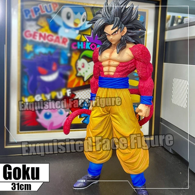 ドラゴンボールZフィギュア,31cm,孫悟空,超サイヤ人4アクション 