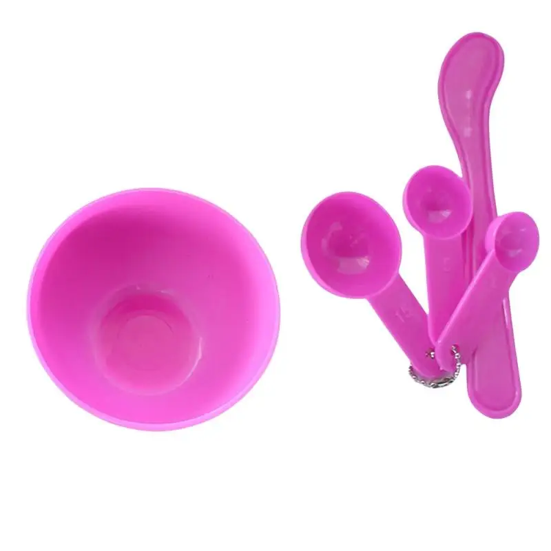 Beauty Face Mask Mixing Bowl Set With Six Makeup Brushes Essential Tool Kit For Home Spa