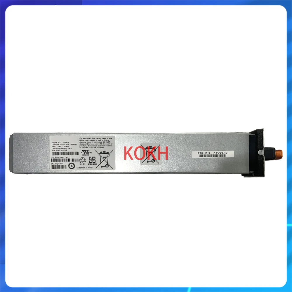 NEW Original BAT 2S1P-1 A123 APR18650M1 6.6V 1.1Ah 7.26Wh P36539-06-A 81Y2432 59Y5260 For IBM DS5020 Controller Battery 371-4676