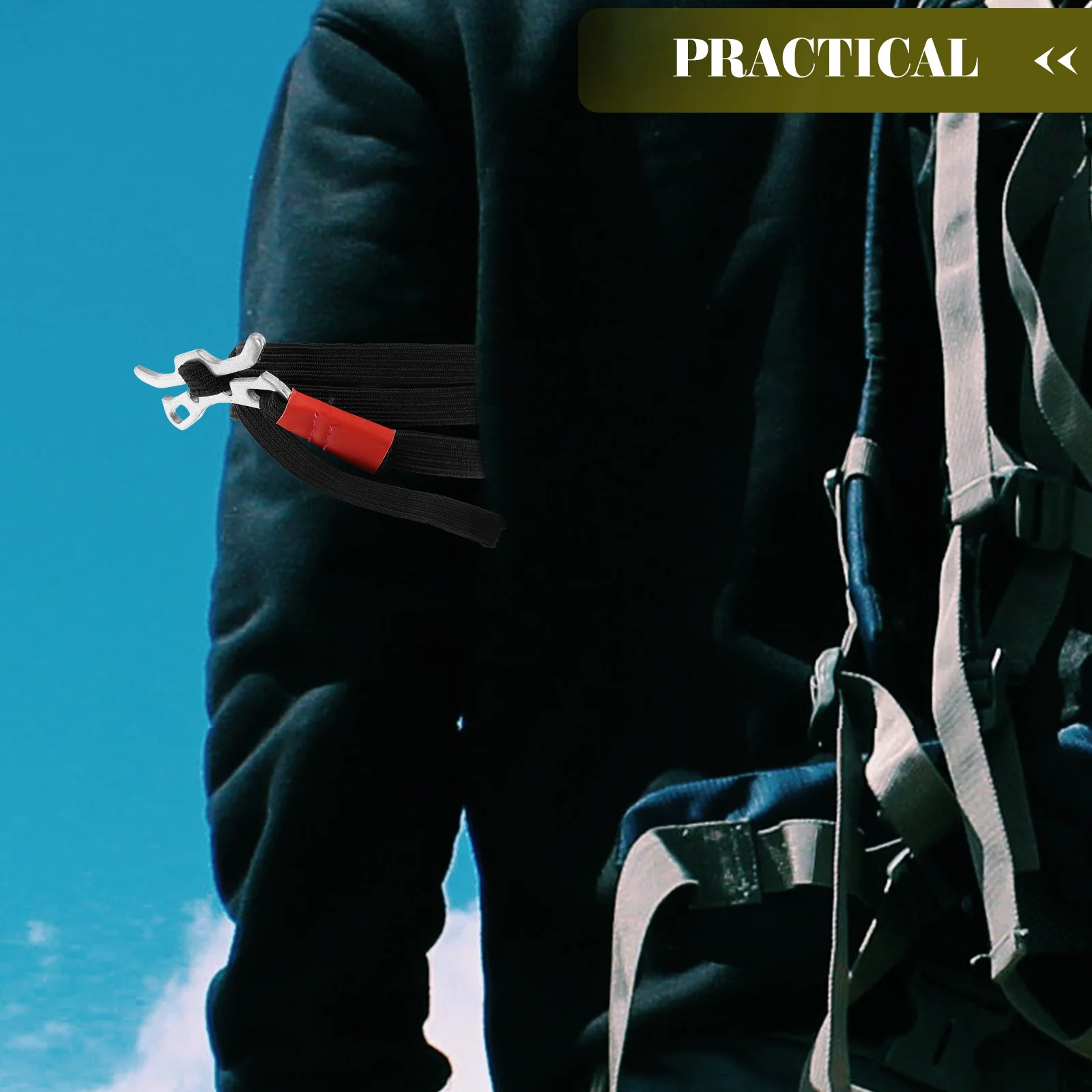 

Single Hand Hemostatic Bandage Adjustable Quick Release Clip Design for Outdoor Sports Emergency Tourniquet First Aid Kit