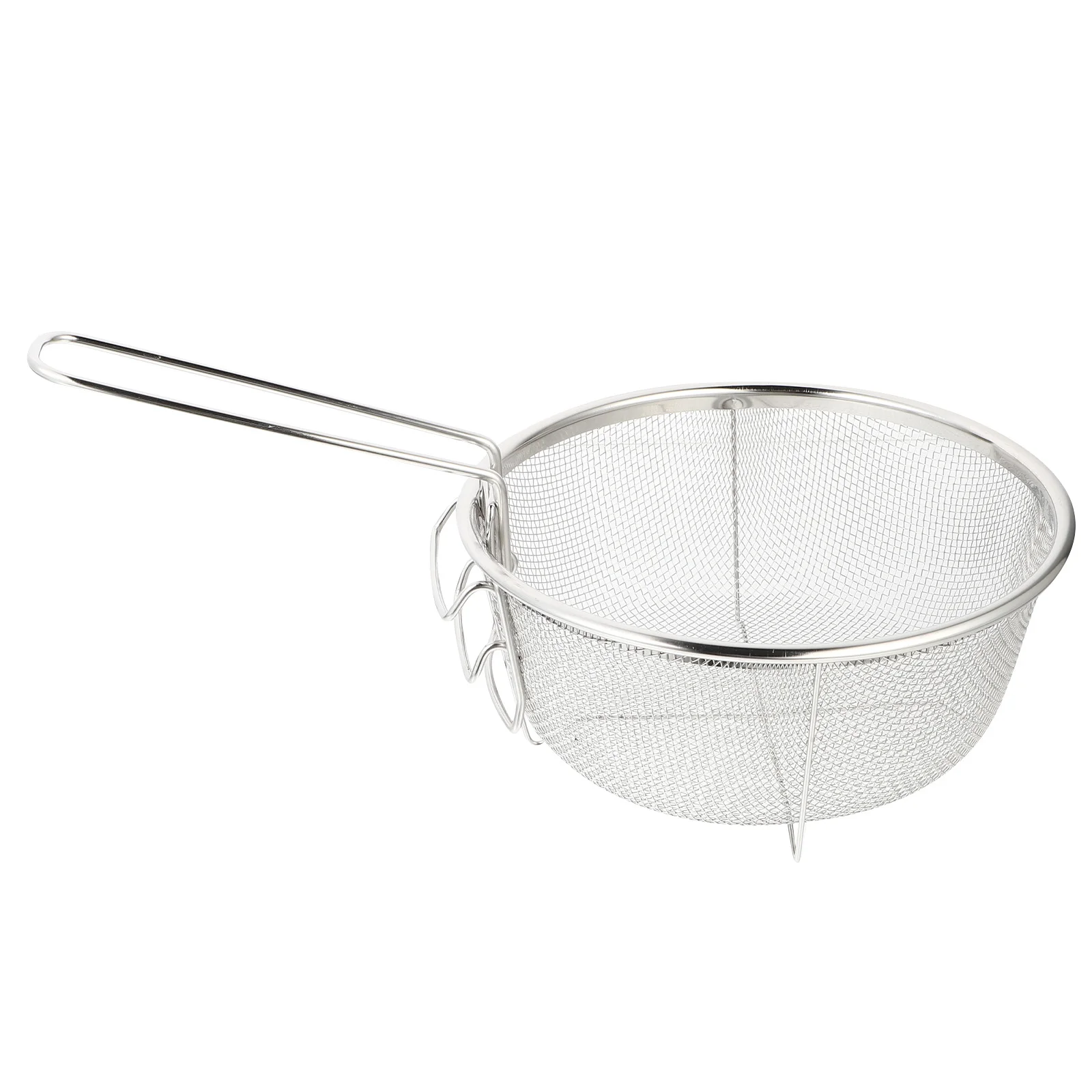 

Deep Fryer Basket Skimmer for Kitchen Stainless Steel Strainer Frying with Handle Air