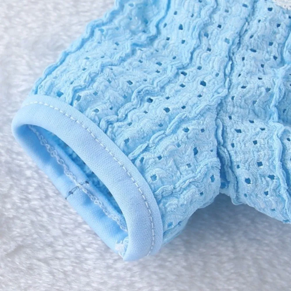 Thin Breathable Dog Cooling Clothes Hollow Mesh Lace Flower Design Four Legged Clothes Lightweight Anti-Mosquito