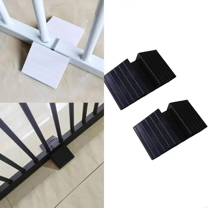 corb-–-support-cloture-d'isolation-triangulaire-2-pieces-support-porte-pour-animaux-compagnie-pieds-autoportants