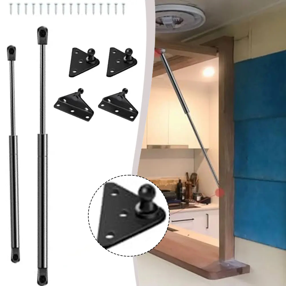 

Pneumatic Pillar Lift Bracket Air Pressure Column Spring Lifter Support Gas Strut Prop Bar For Recreational Vehicle Camper Door