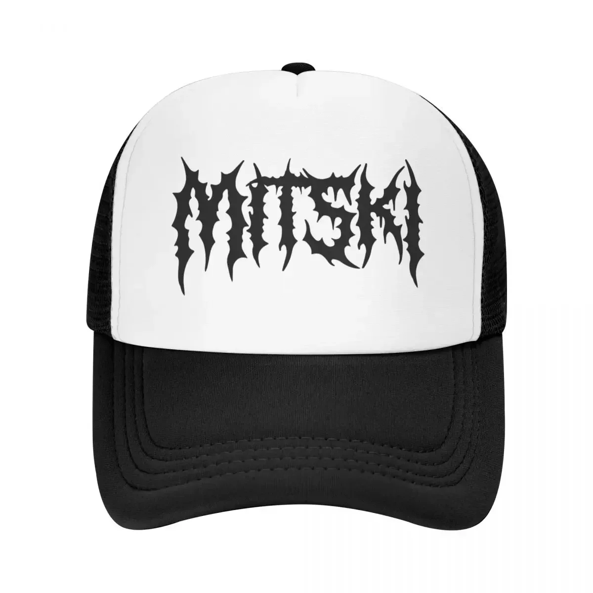 MITSKI in metal font (black) Baseball Cap Sunhat Hat Luxury Brand western Hat Trucker Cap Girl Men's