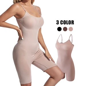 Kadın bodysuit, seksi shapewear boxer külot karın kontrol tam şekillendirici zayıflama kılıf, popo kaldırıcı ve uyluk slimmer karın korse Bikinili kaplanın en iyi 10 satışı-no. 2