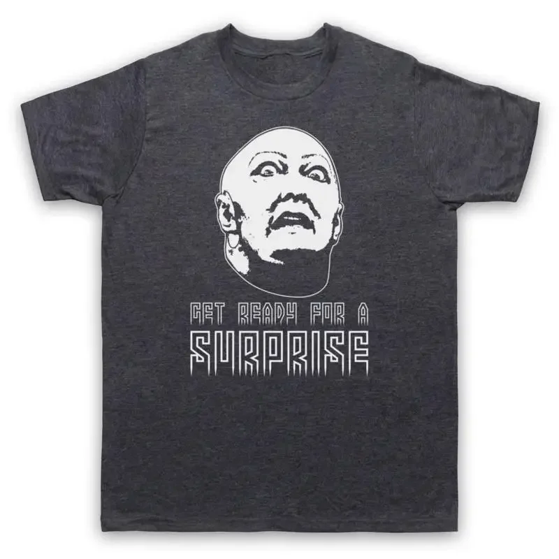 Préparez-vous à une surprise : T-shirt non officiel pour hommes et femmes sur le thème de la science-fiction, inspiré de la série Total Recall.