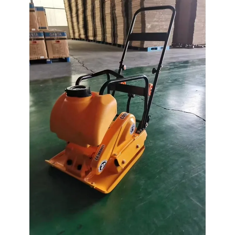 طريقة واحدة لوحة ضاغطة الديزل الاهتزاز لوحة أرضية ضاغطة تدك الأسفلت الرمال الاسمنت آلة ضاغط لوحة الطريق