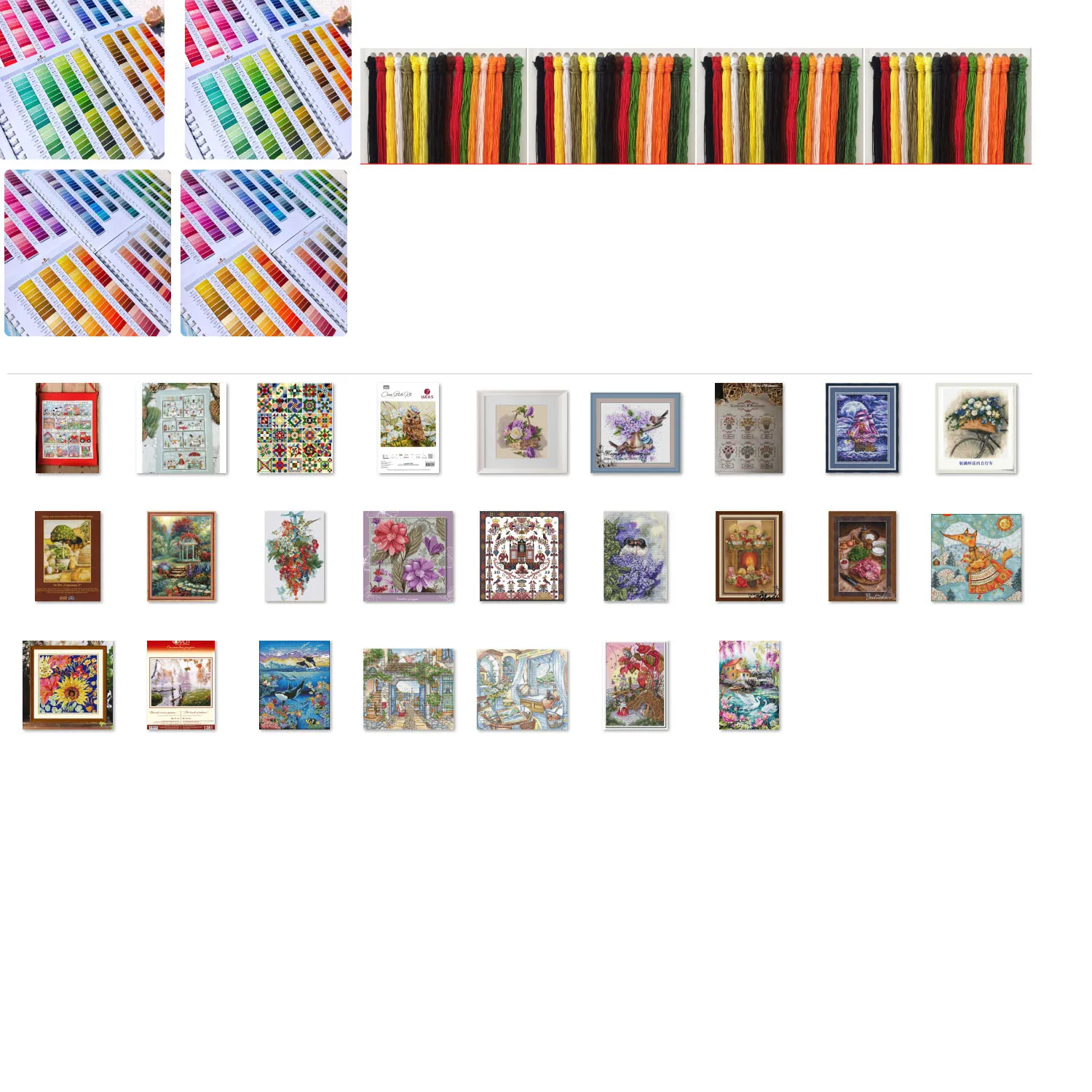 

Purple Flower Bird Cake 41-38 cross stitch Kit 14CT Embroidery Full Embroidery Cotton Cross Stitch Set Thread 14CT