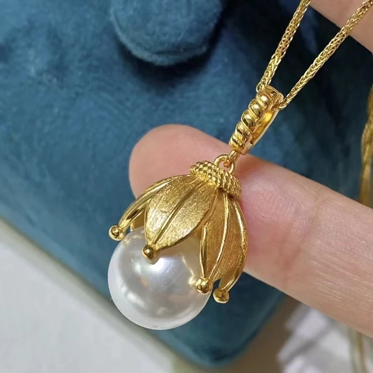 

Подвеска из стерлингового серебра 925 пробы, базовые крепления, фурнитура, детали, аксессуары для жемчужных бусин диаметром 11-12 мм