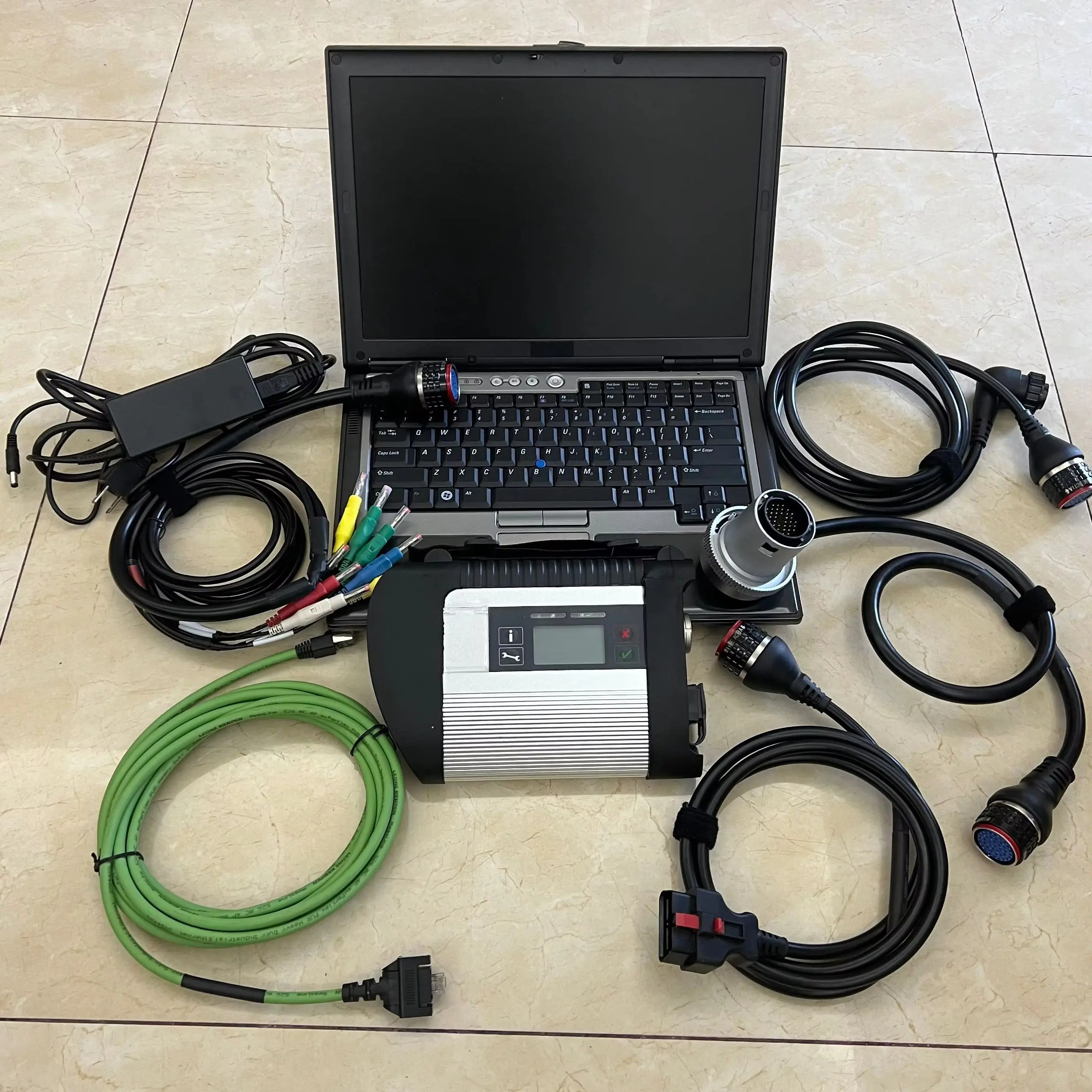 

DOIP WIFI MB SD C4 Connect Мультиплексор с программным обеспечением V2025.06 Программа Win10 SSD 480 ГБ Установлено в ноутбуке D630 4G Полный комплект