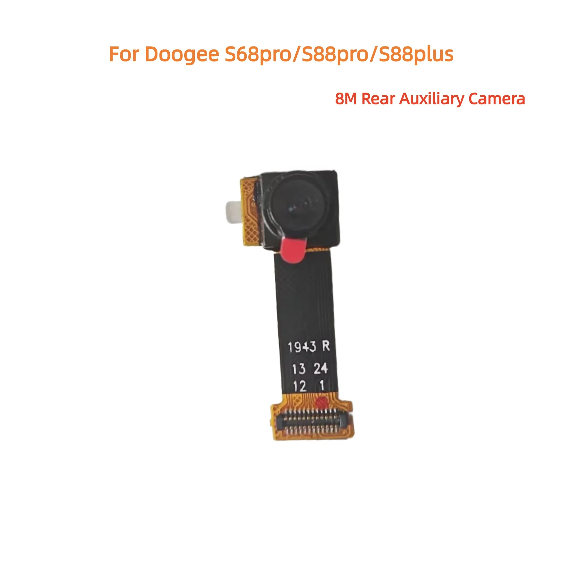 New For Doogee S68 Pro S88 Pro S88 Plus Cell Phone Rear Back 8M Rear Auxiliary Camera Modules Repair