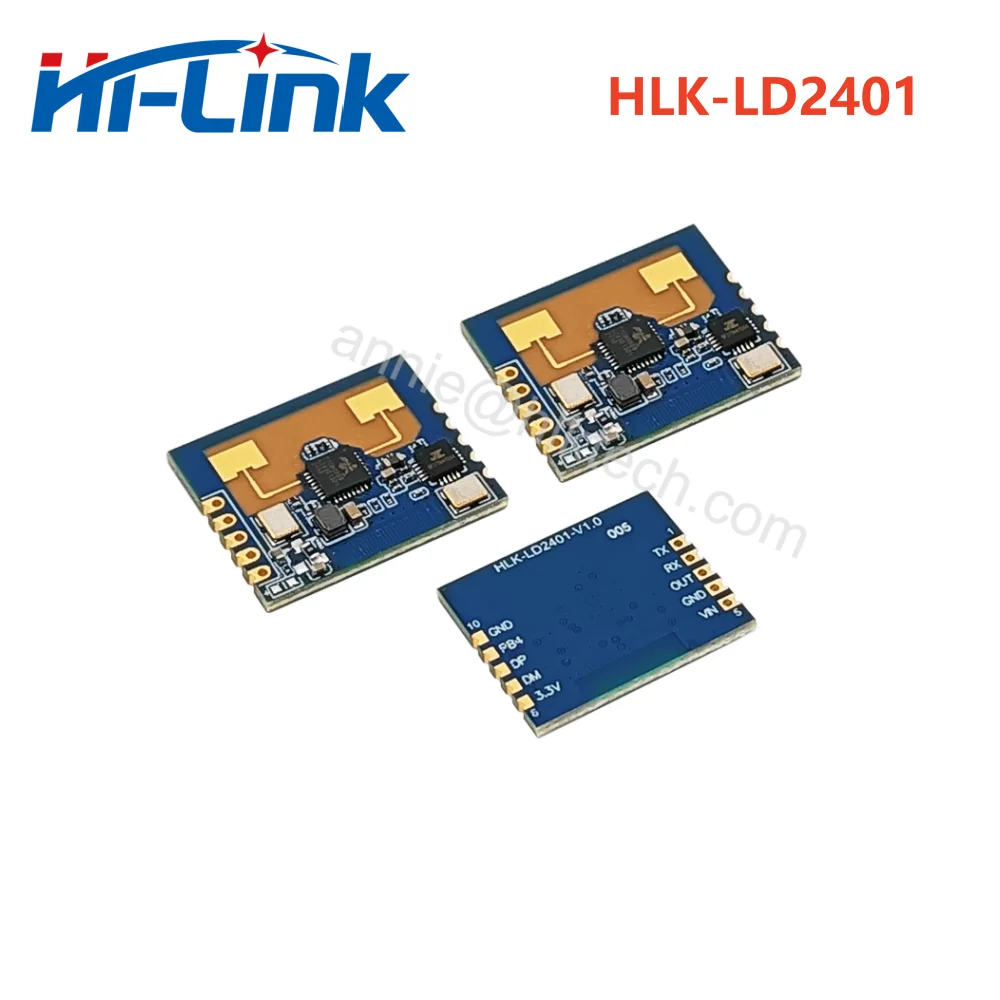 Hi-Link New HLK-LD2401 24GHz Human Presence Sensing Module High-sensitivity Support Bluetooth Intelligent Induction Switch