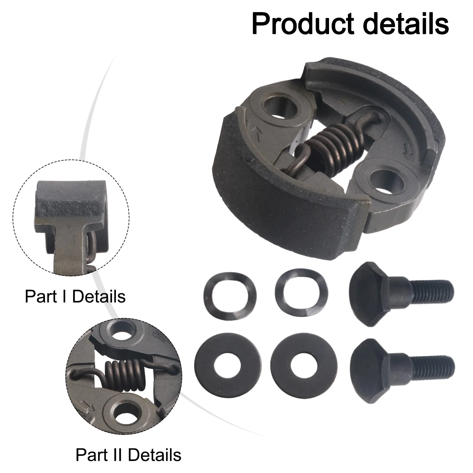 Maintenance Made Easy Comprehensive Kit of Brushes Couplings and Screws for Gardeners using Model 2 34f Equipment