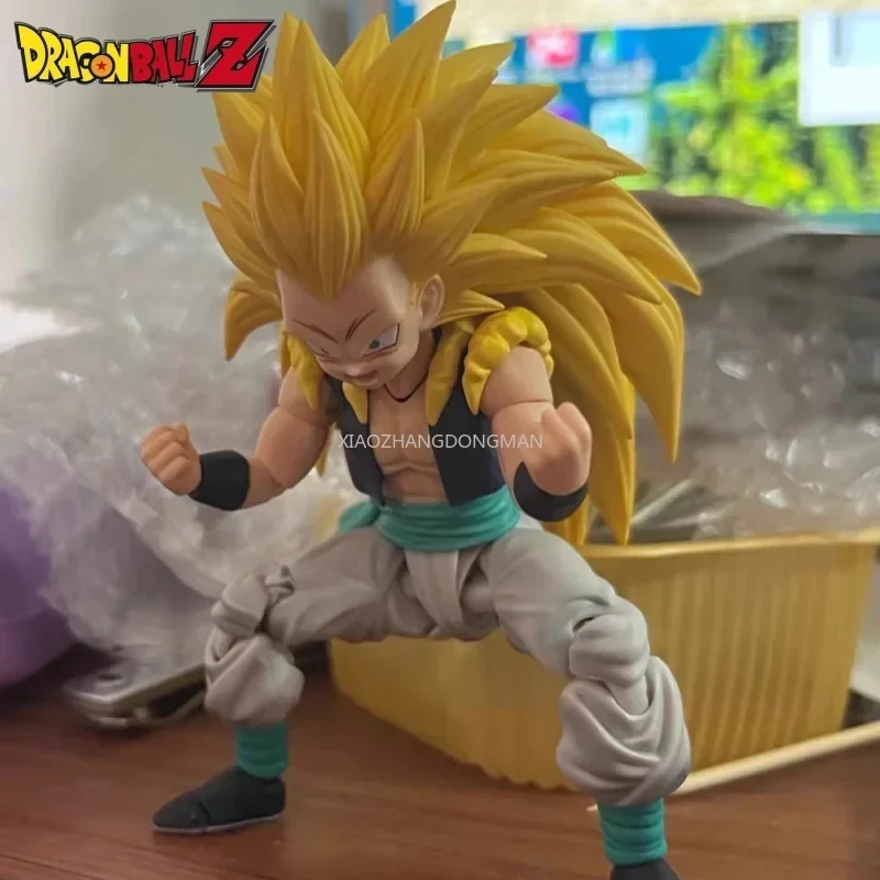 In Stock KW Studio Dragon Ball S.H.Figuarts SHF SSJ3 Gotenks Head Accessory Kit Anime Model Toy Action Figure Collection Gift