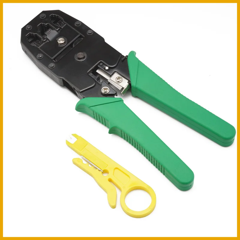 NEW 2026 Ethernet RJ11 RJ12 Cat5 Cat5e 8P8C 6P6C 4P4C RJ45 Crimper Stripper Network Cable Cutting Tool Plier
