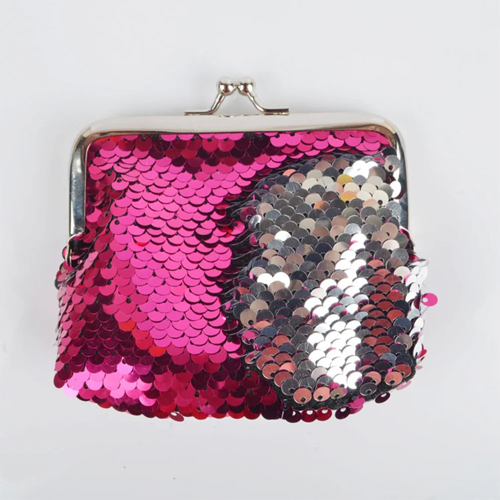 3 pièces mode sirène paillettes porte-monnaie changement sac à main Mini élégant sac à main portefeuille paillettes sac à main Mini sac à main