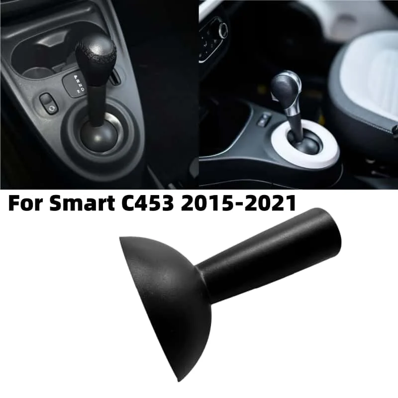 Durable ABS For 2015-2021 Smart C453 Fortwo Forfour Renault Twingo 3 III Gear Shift Knob Stick Pen Cars Accessories Replacement