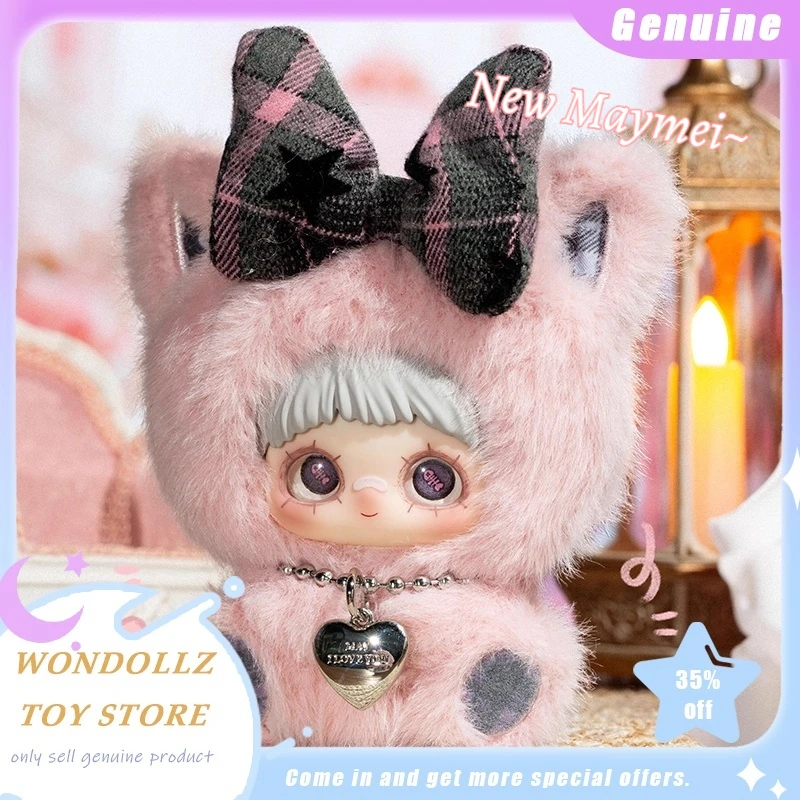 

Новая оригинальная серия Maymei May I Love You, слепая коробка, милый мини-виниловый плюшевый кукла, рюкзак, подвеска, модная игрушка-сюрприз, подарок для девочек