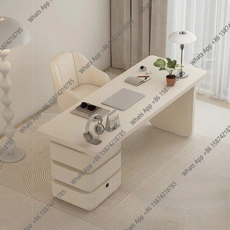 C Modern Cream Style  Gaming Desk Computer Desks Table Pliante Room Desks Office Table Side Tables Office Furnitur