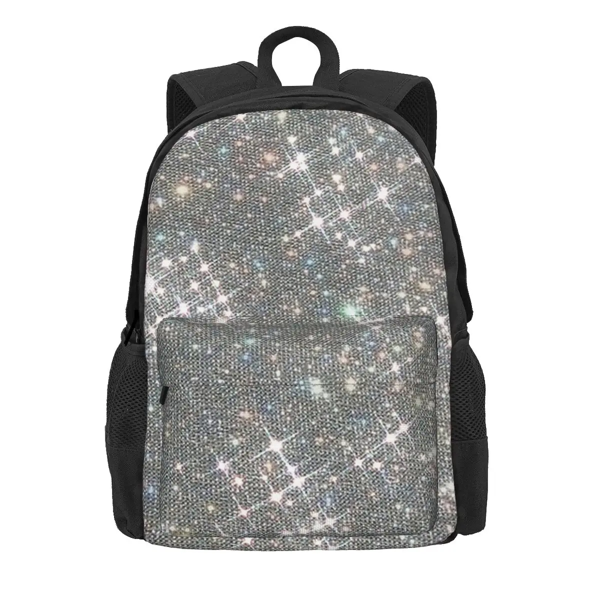 All That Glitters Backpacks Boys Girls Bookbag Students School Bags Cartoon Travel Rucksack Shoulder Bag Large Capacity